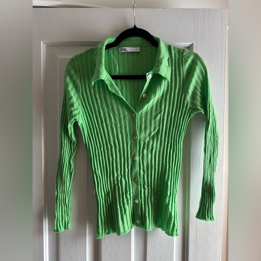 Zara Green Longsleeve